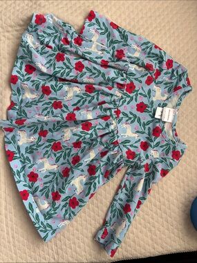 Hanna Andersson 12-18 mo Unicorn dress like new! Bundles welcome